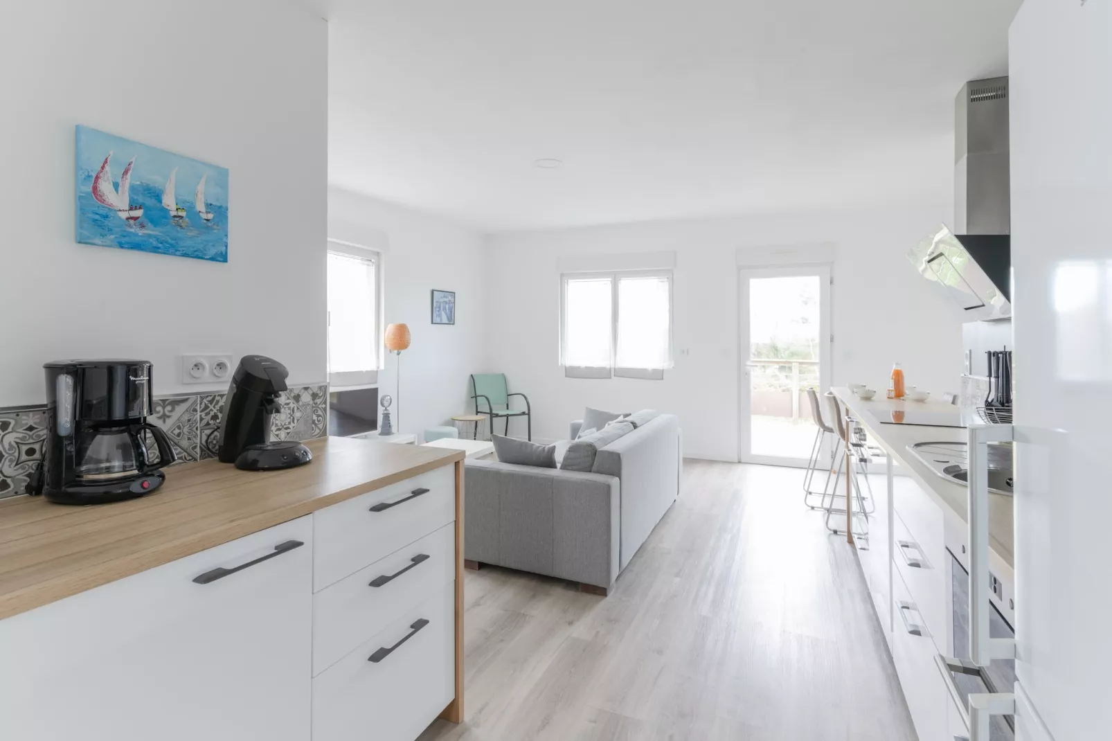 ROSCAROC - ENEZ AR BEG (côté jardin) - Portsall-Keuken