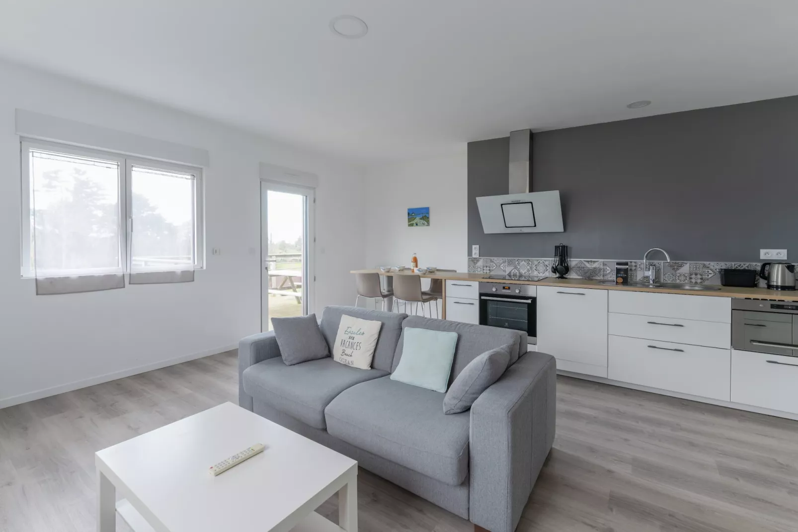 ROSCAROC - ENEZ AR BEG (côté jardin) - Portsall-Woonkamer