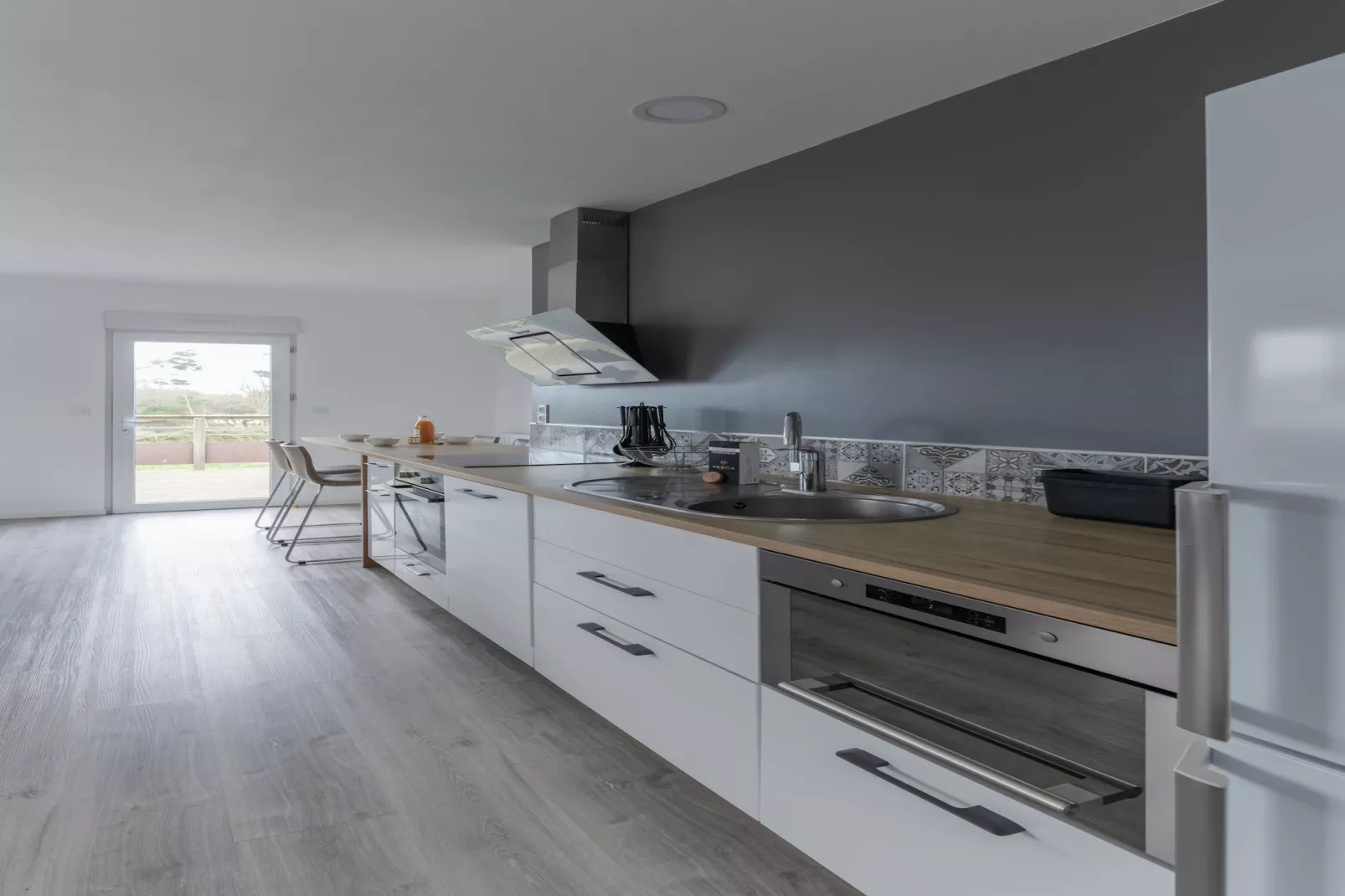 ROSCAROC - ENEZ AR BEG (côté jardin) - Portsall-Keuken