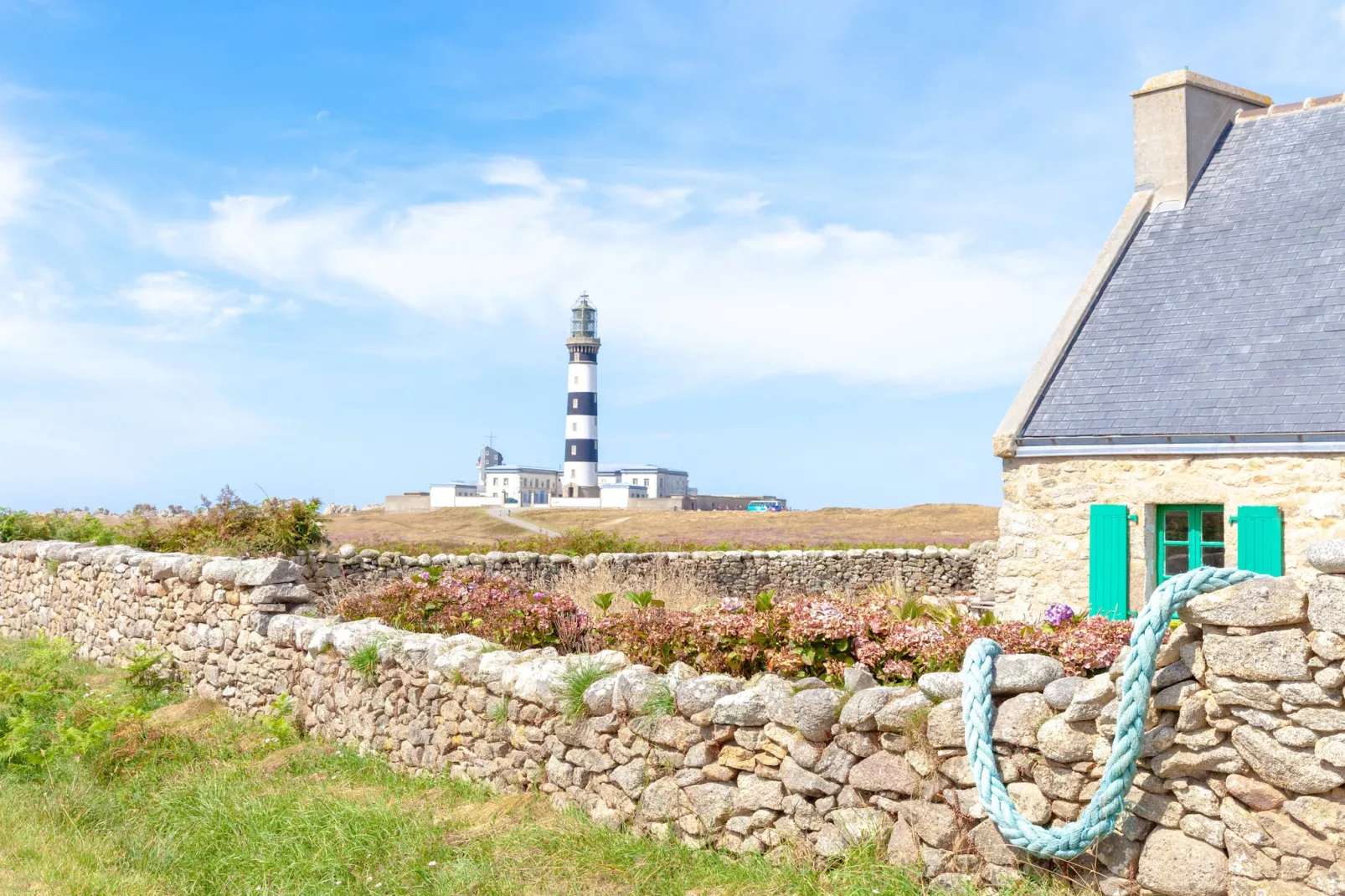 ROSCAROC - ENEZ AR BEG (côté jardin) - Portsall-Buitenlucht