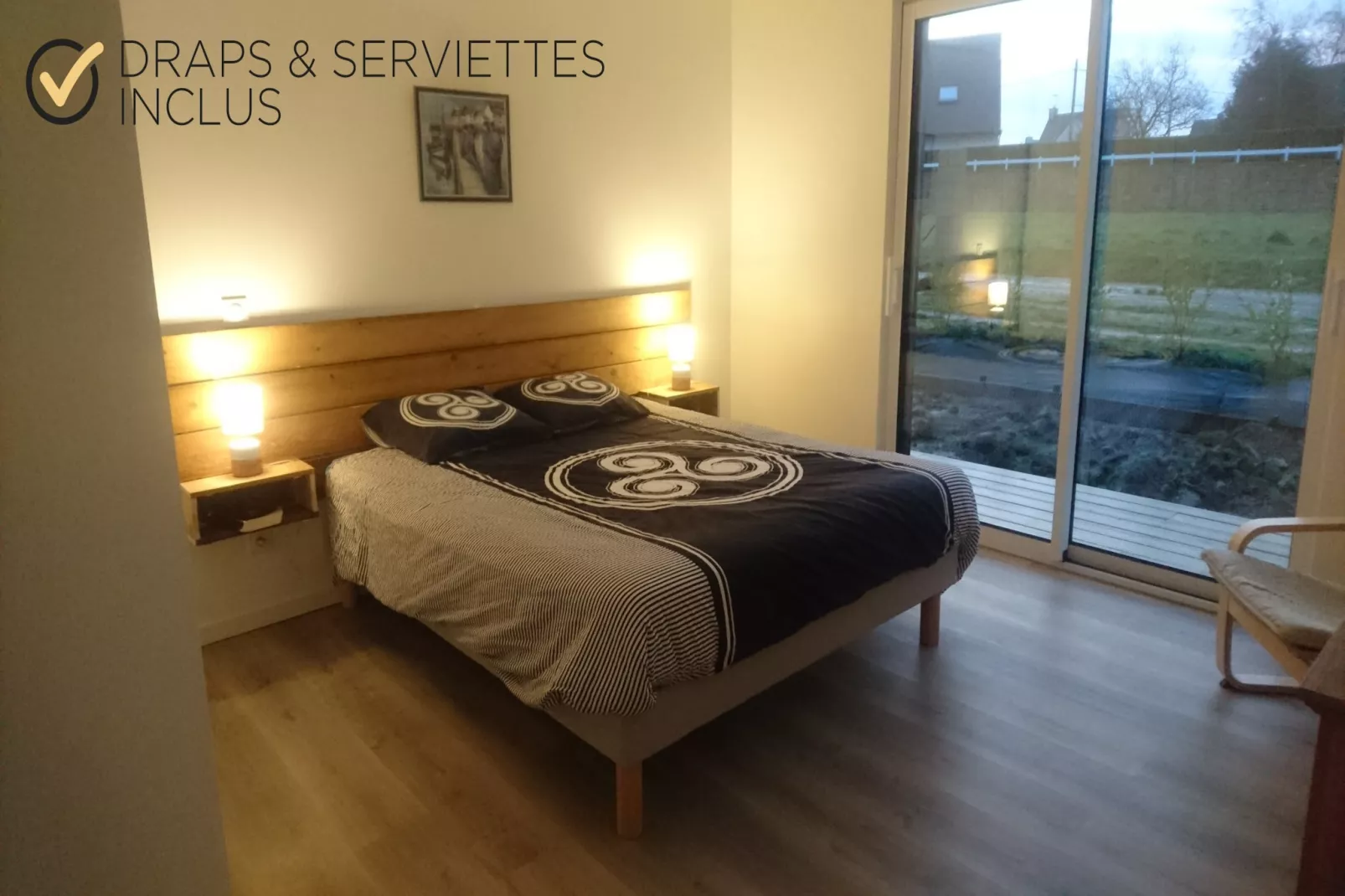 ROSCAROC - ENEZ HIR (RDC) - Portsall-Slaapkamer