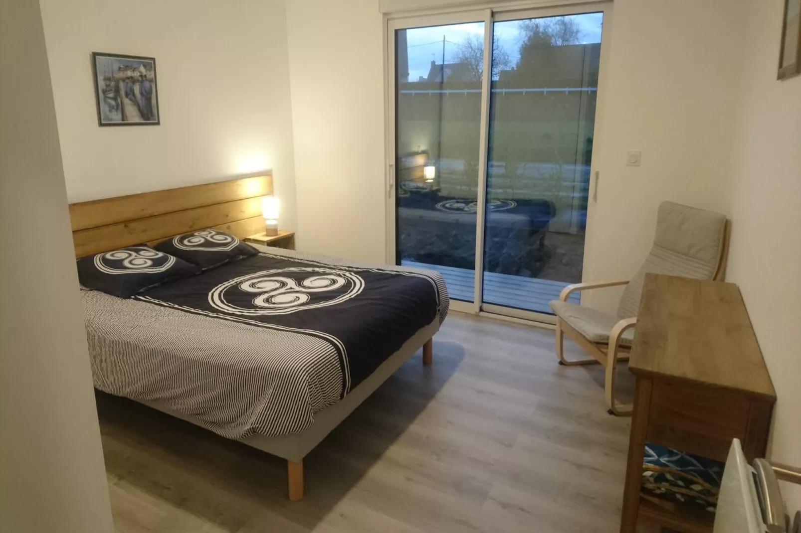 ROSCAROC - ENEZ HIR (RDC) - Portsall-Slaapkamer
