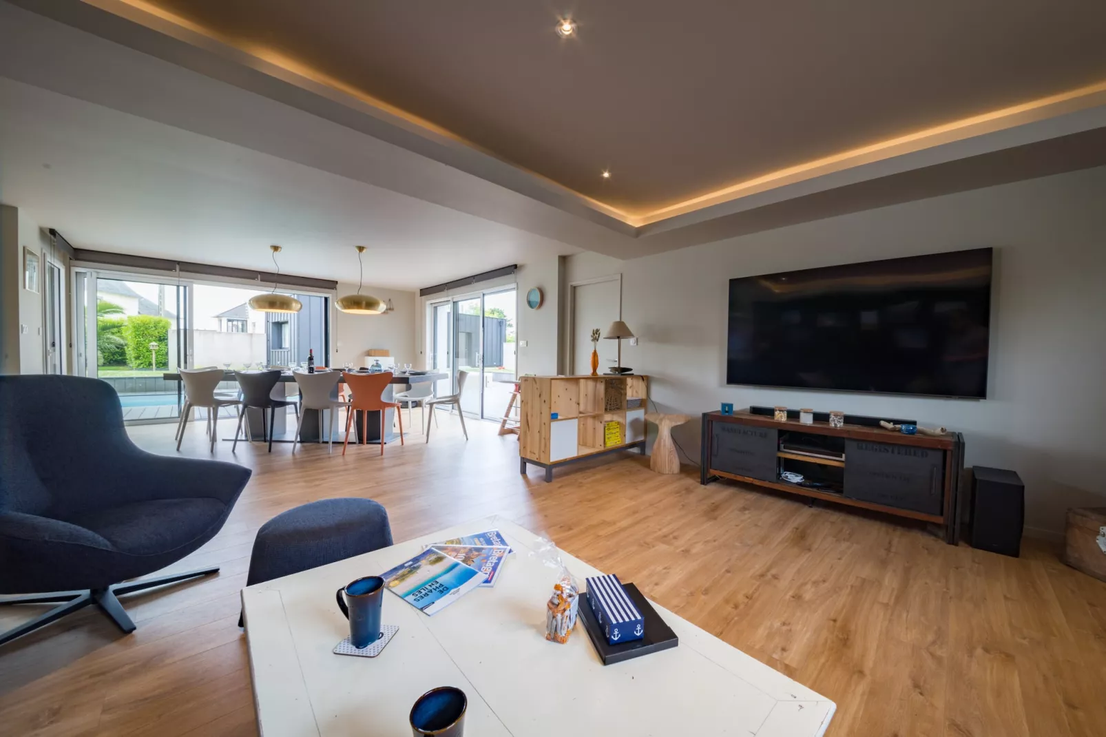 EOR GLAS - Portsall-Woonkamer