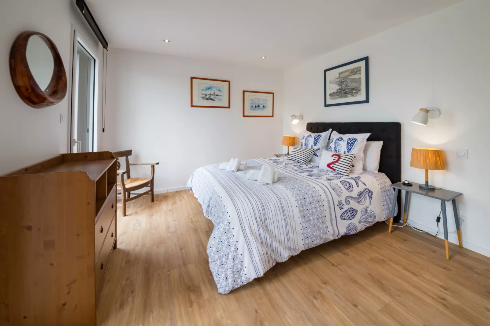 EOR GLAS - Portsall-Slaapkamer