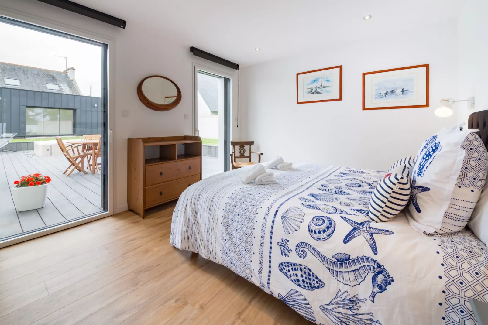EOR GLAS - Portsall-Slaapkamer