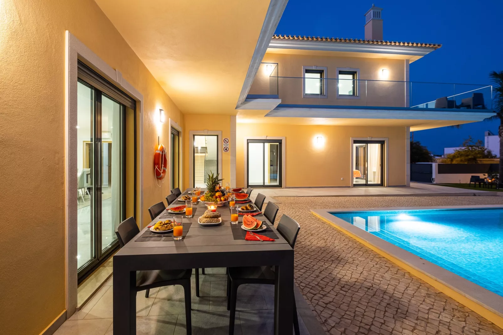 Villa Coral Bay-Terrasbalkon