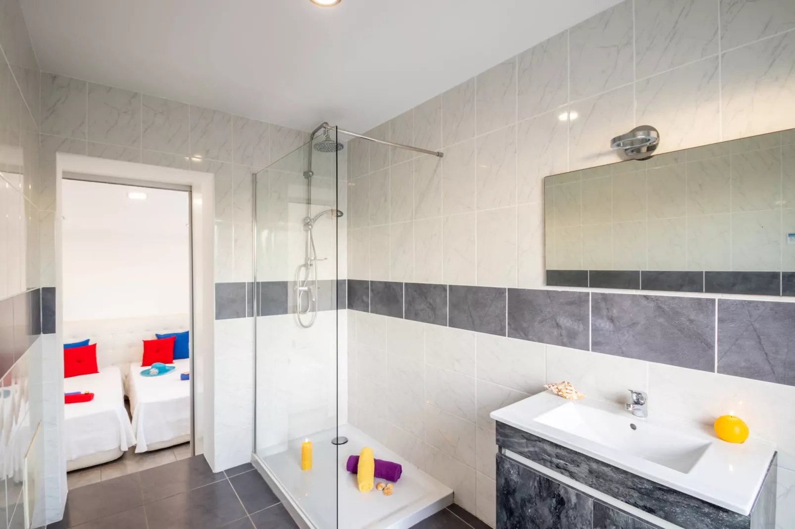 Villa Praia-Badkamer