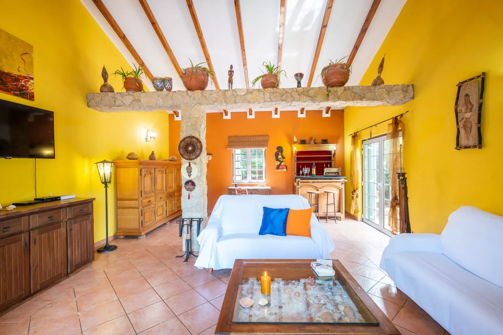 Villa Quinta do Mocho-Woonkamer