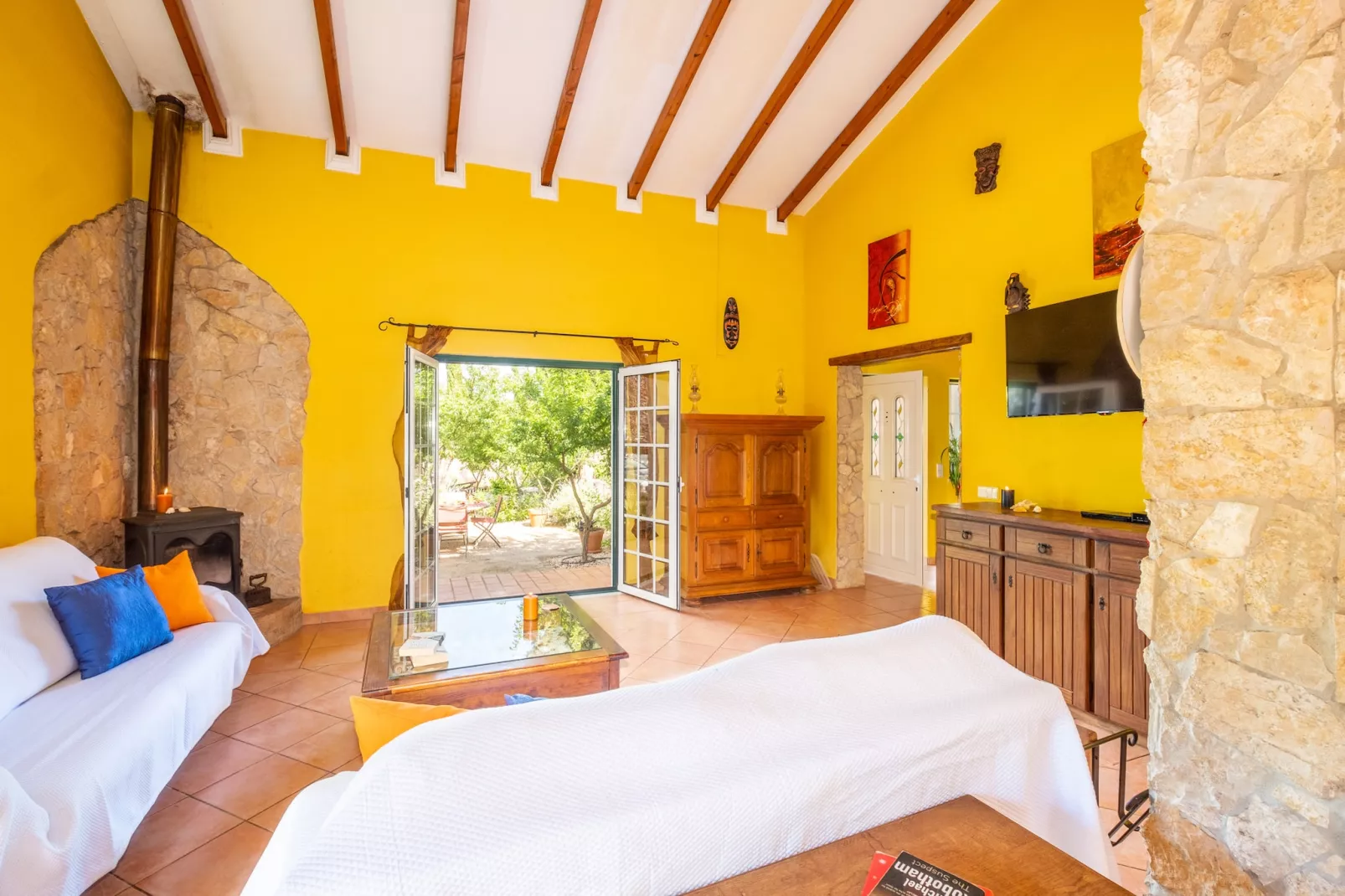 Villa Quinta do Mocho-Woonkamer