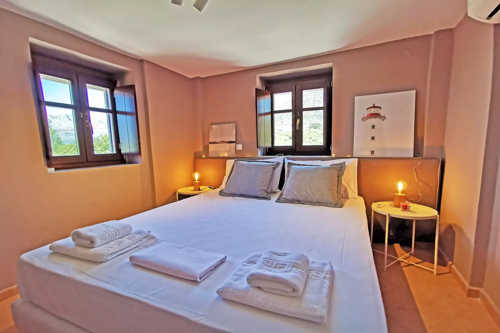 Anaroussa Diros Maisonette-Slaapkamer