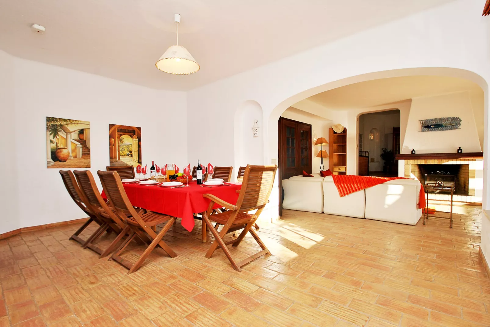 Villa Mauritius-Eetkamer