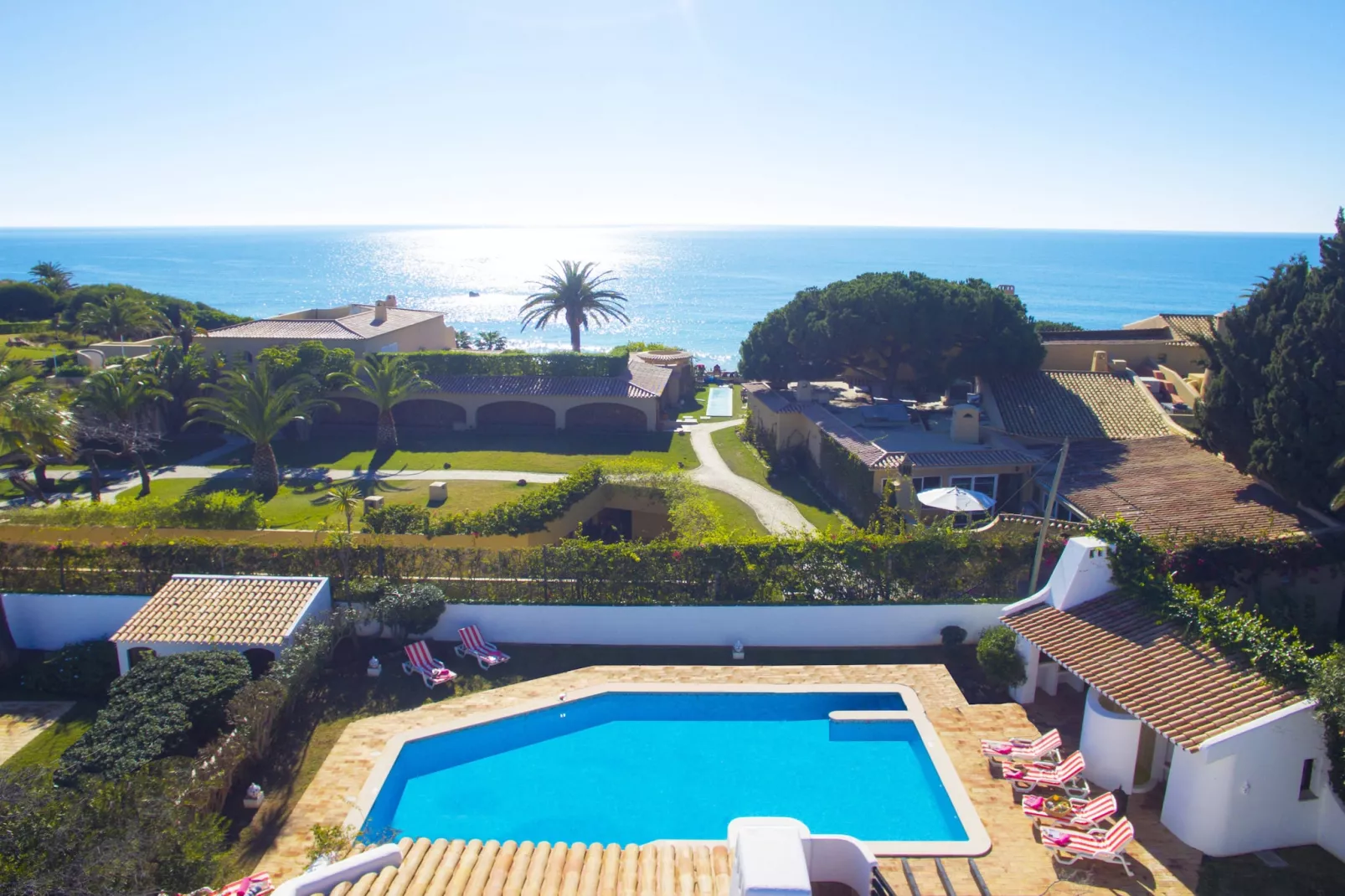 Villa Mauritius-Gebieden zomer 1km