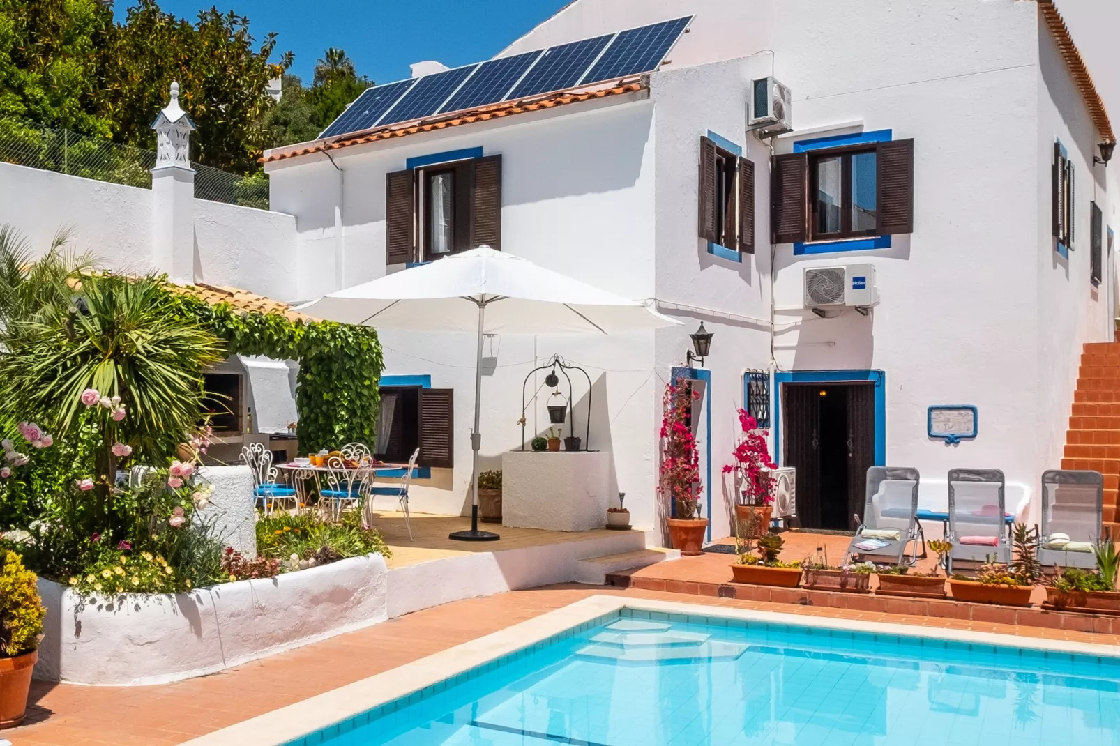 Villa Marrakech-Buitenkant zomer