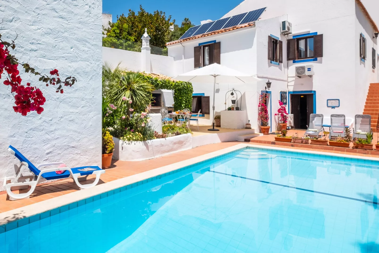 Villa Marrakech-Buitenkant zomer