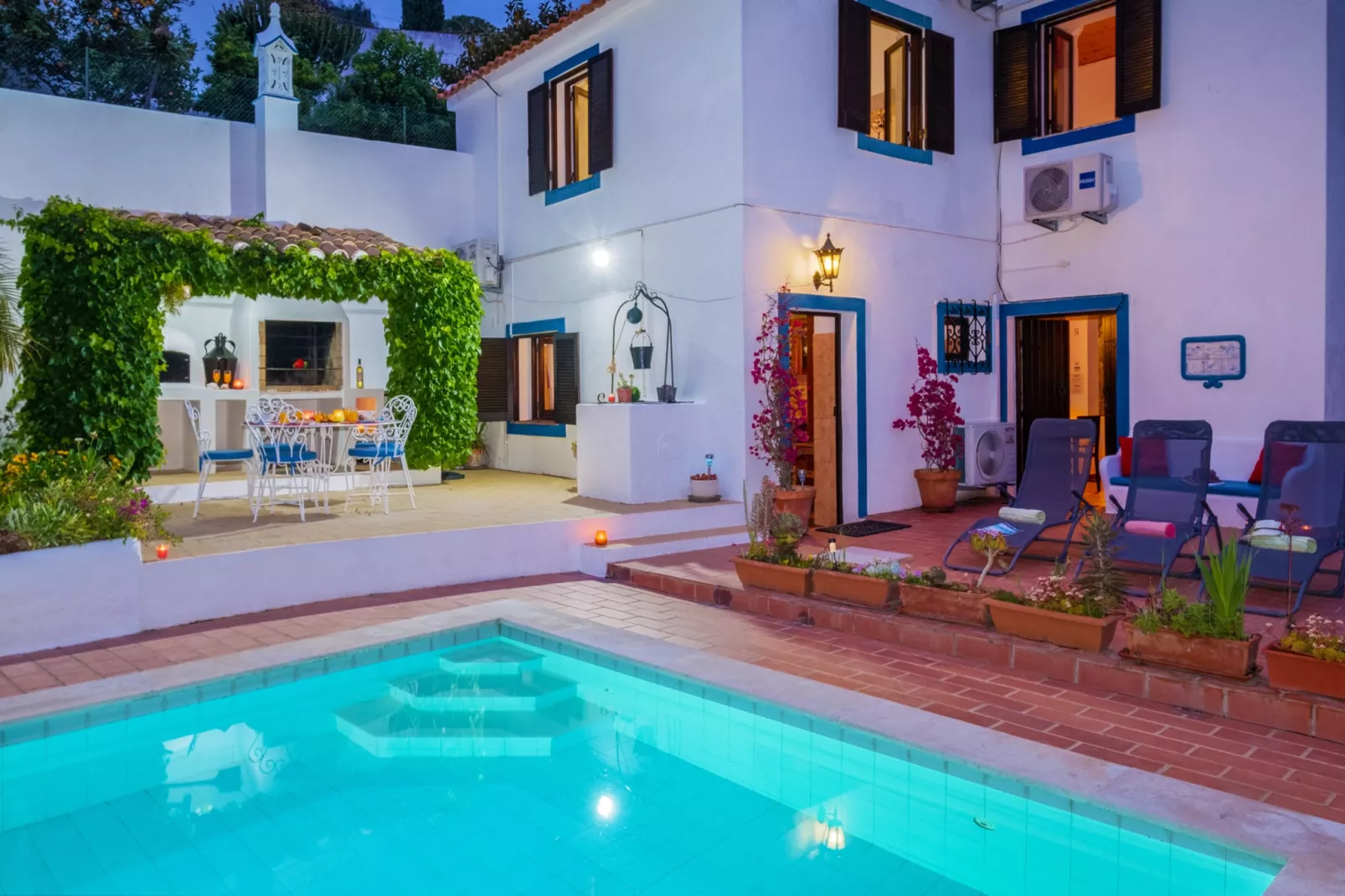 Villa Marrakech-Buitenkant zomer
