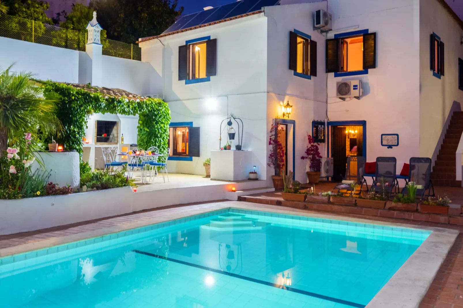 Villa Marrakech-Buitenkant zomer