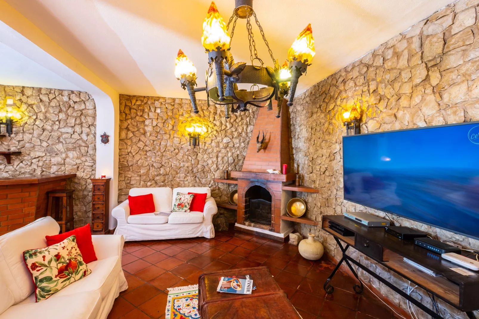 Villa Marrakech-Woonkamer