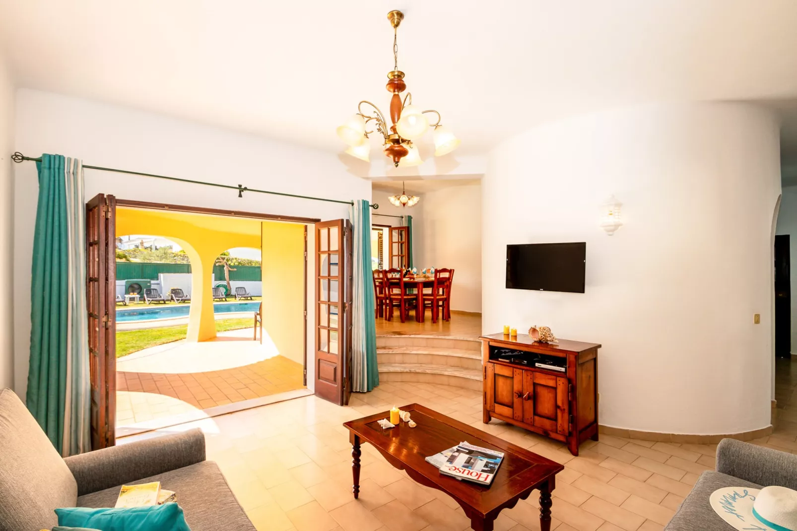 Villa Ushuaia-Woonkamer