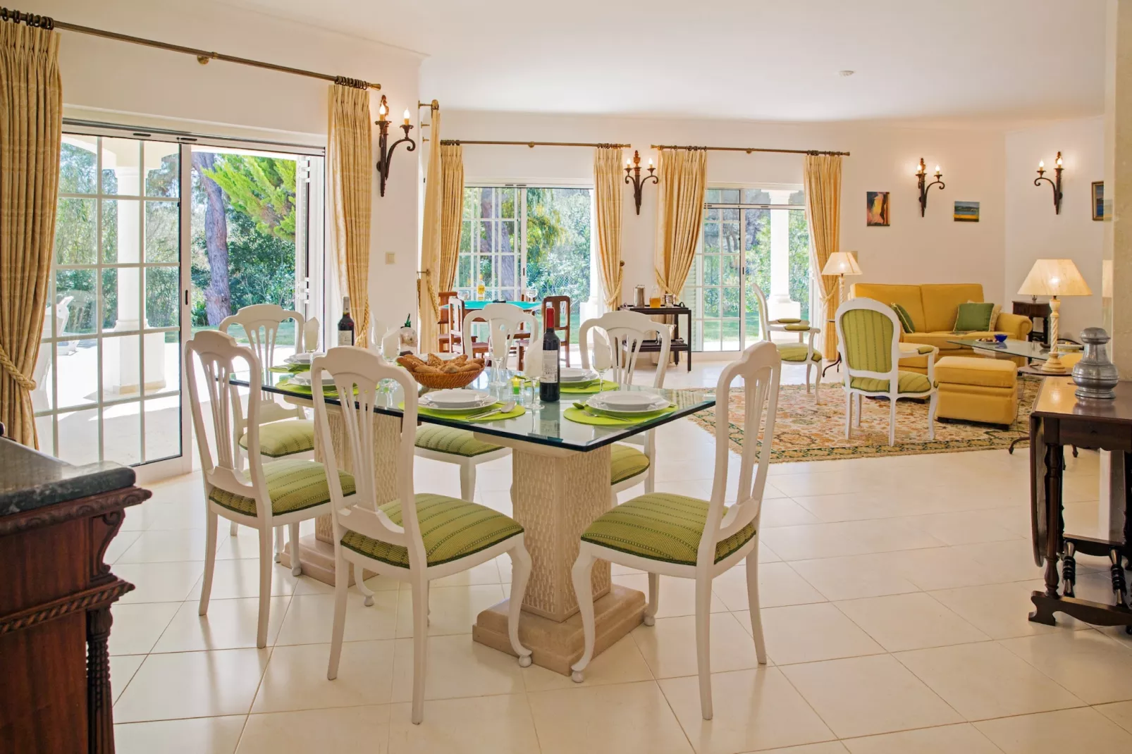 Villa Tulum-Eetkamer