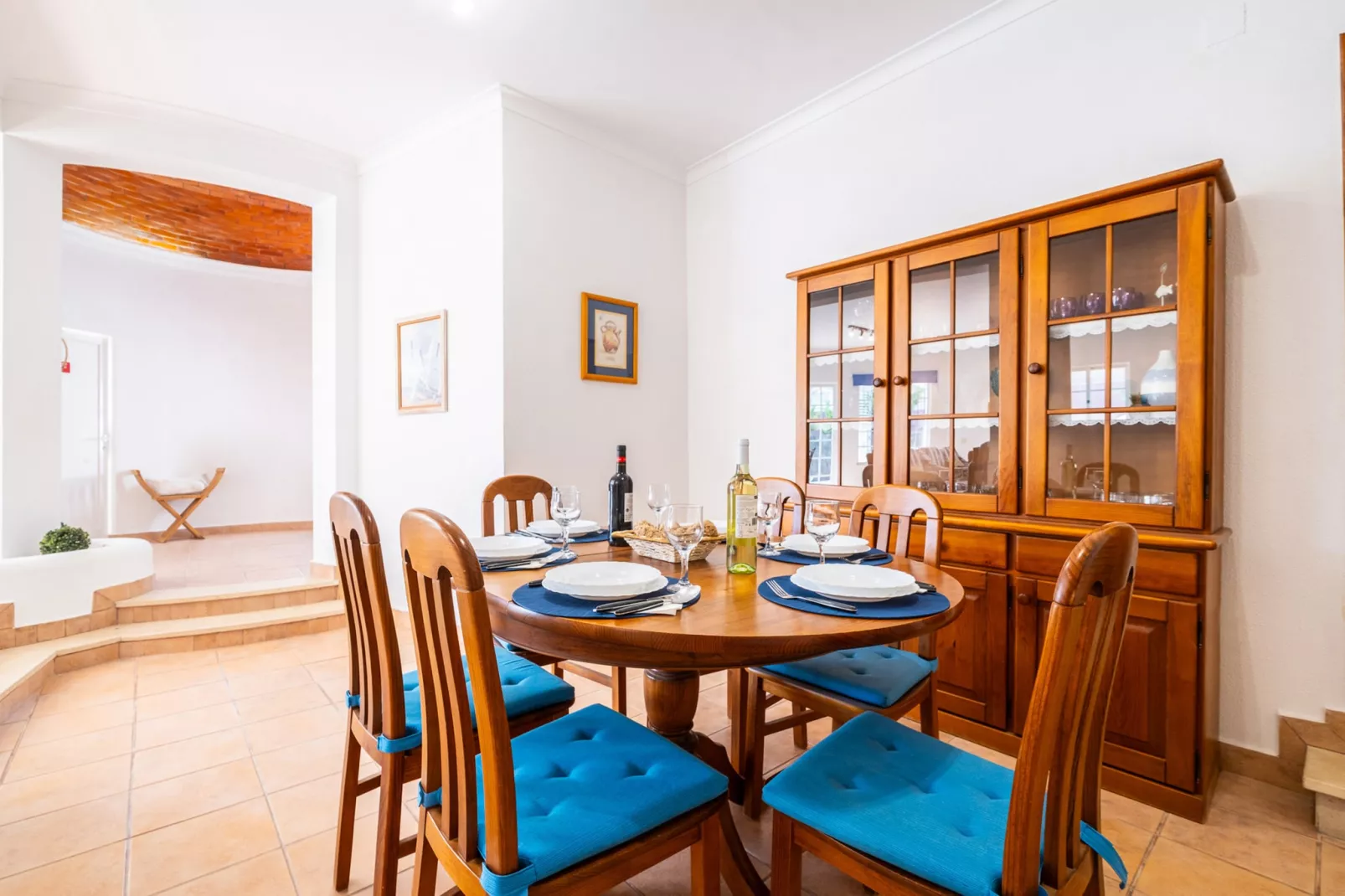 Villa Menorca-Eetkamer