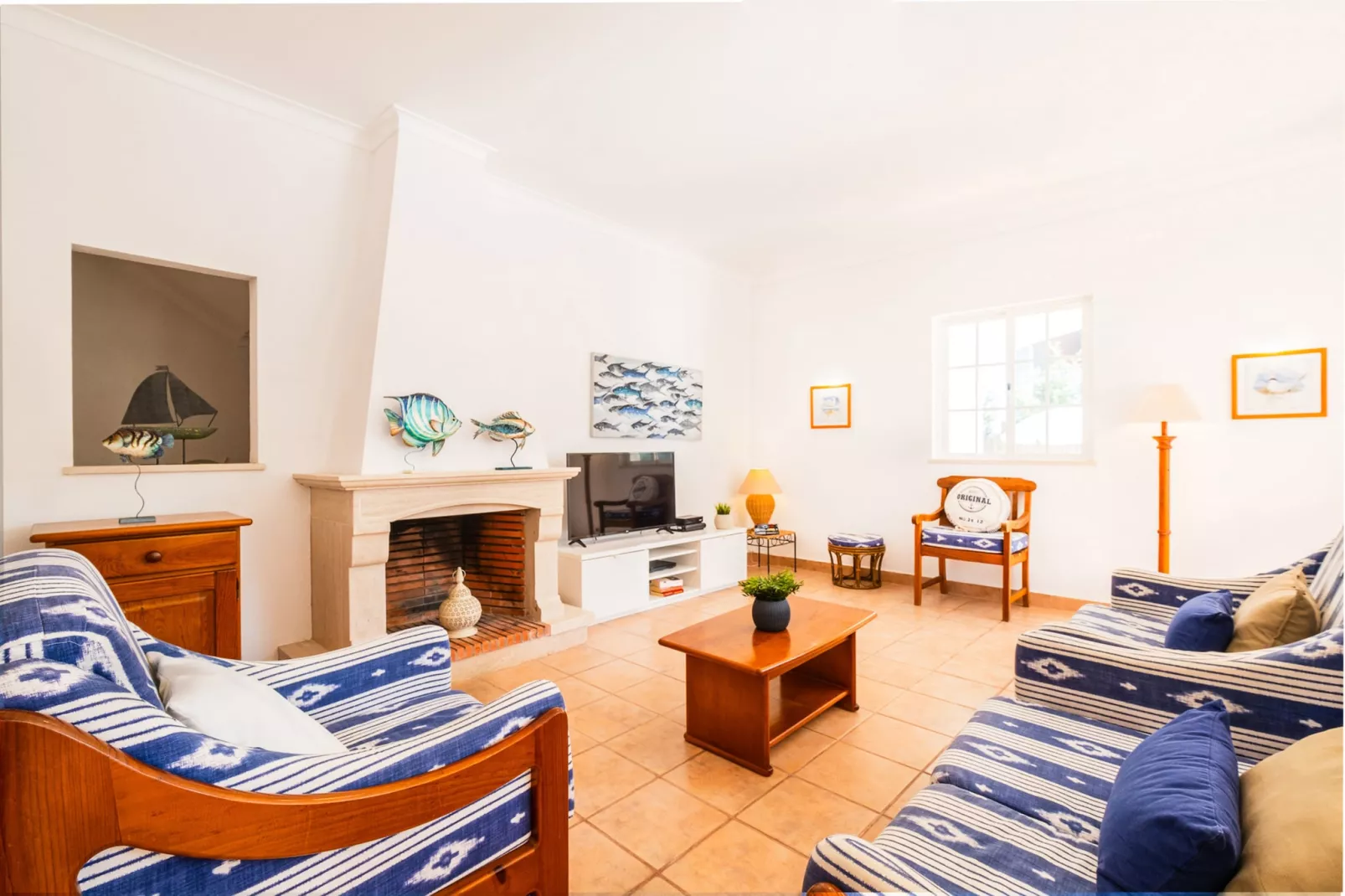 Villa Menorca-Woonkamer