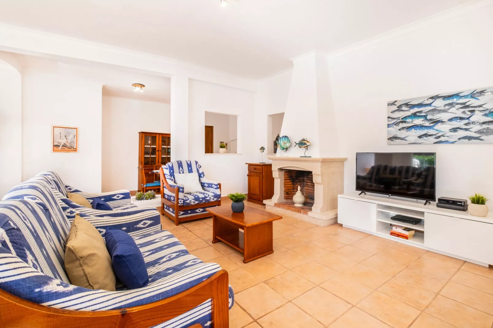 Villa Menorca-Woonkamer