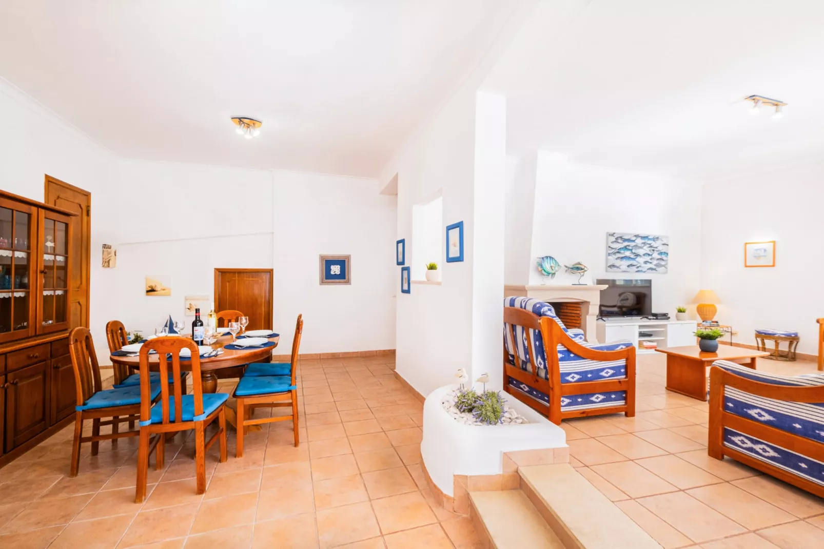 Villa Menorca-Eetkamer
