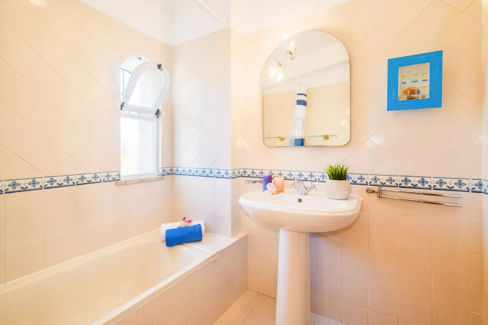 Villa Menorca-Badkamer