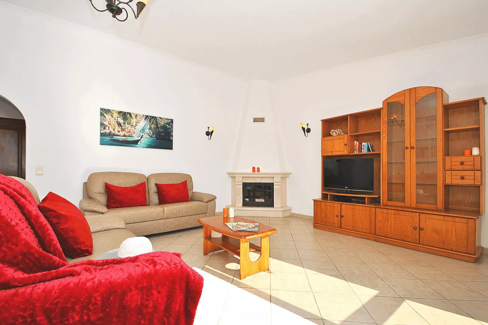 Villa Sardenha-Woonkamer