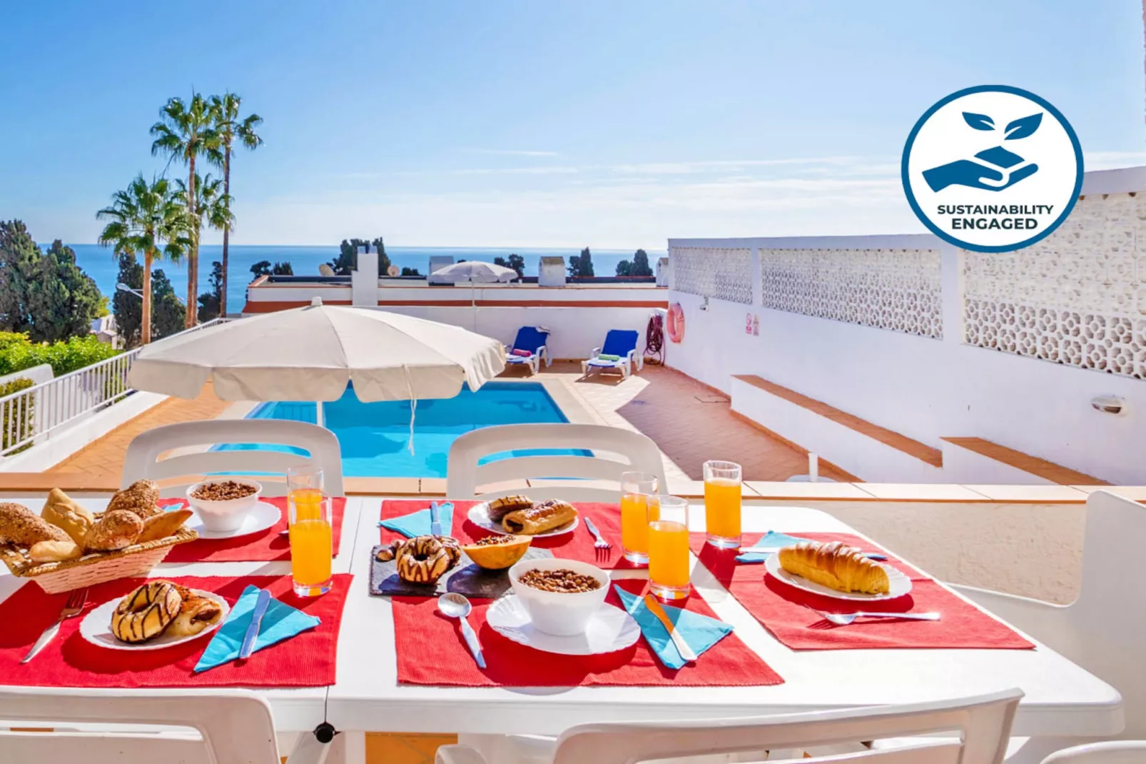 Villa Turtle Beach-Terrasbalkon