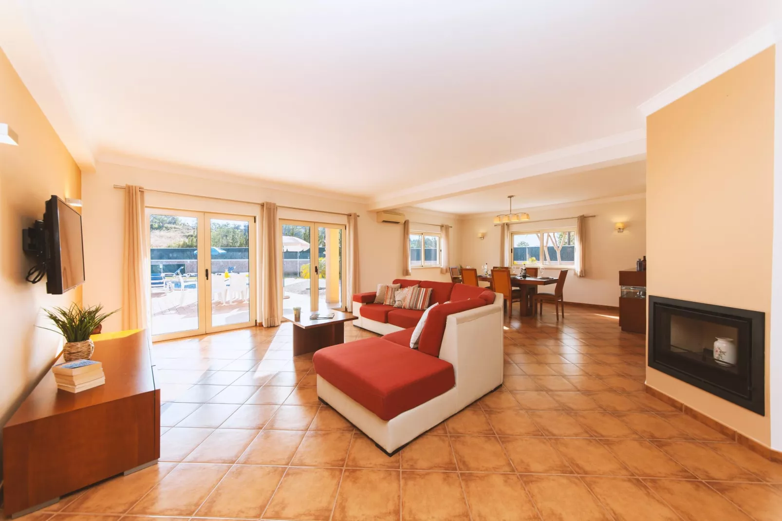 Villa Maya Bay-Woonkamer