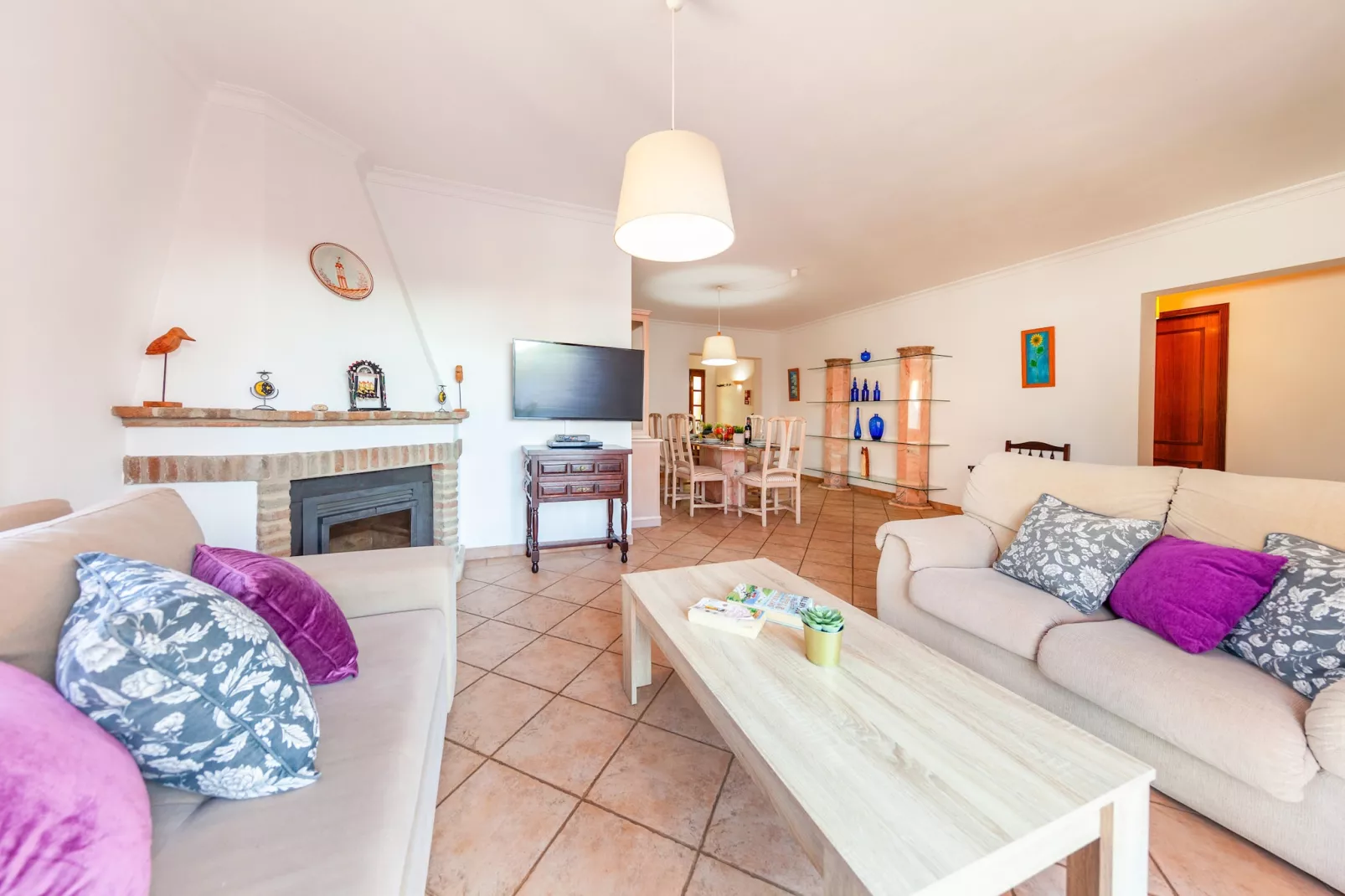 Villa Azzurra-Woonkamer