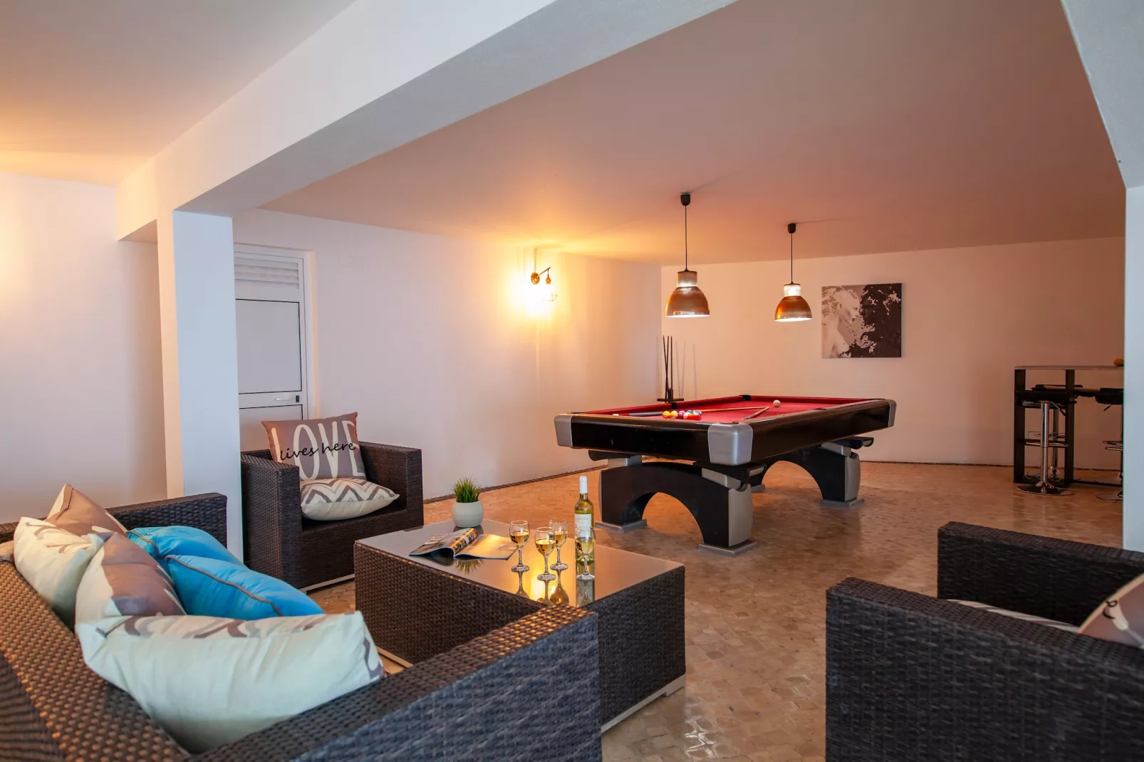 Villa Catalina-Woonkamer