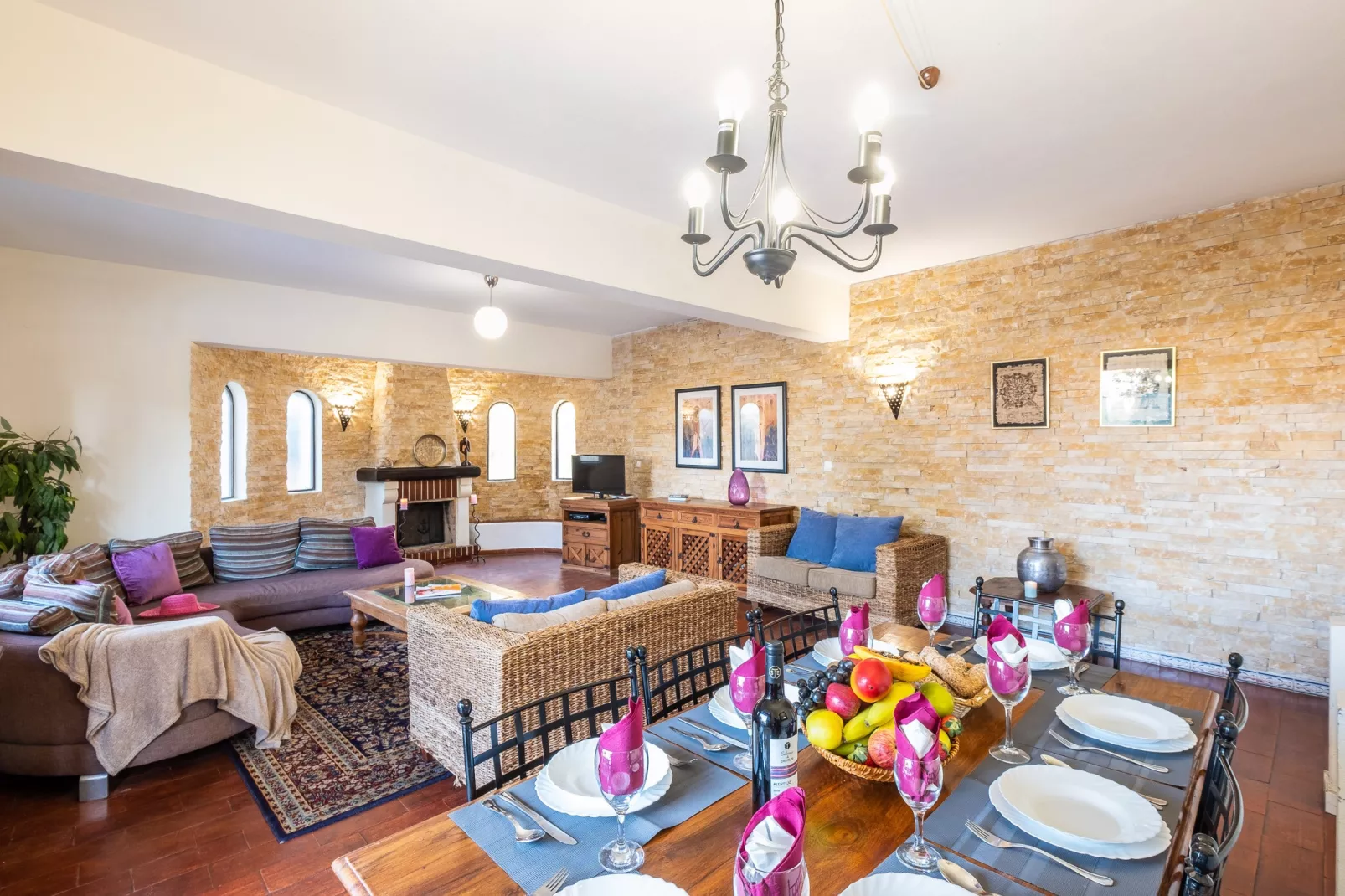 Villa Royal Sandals-Woonkamer