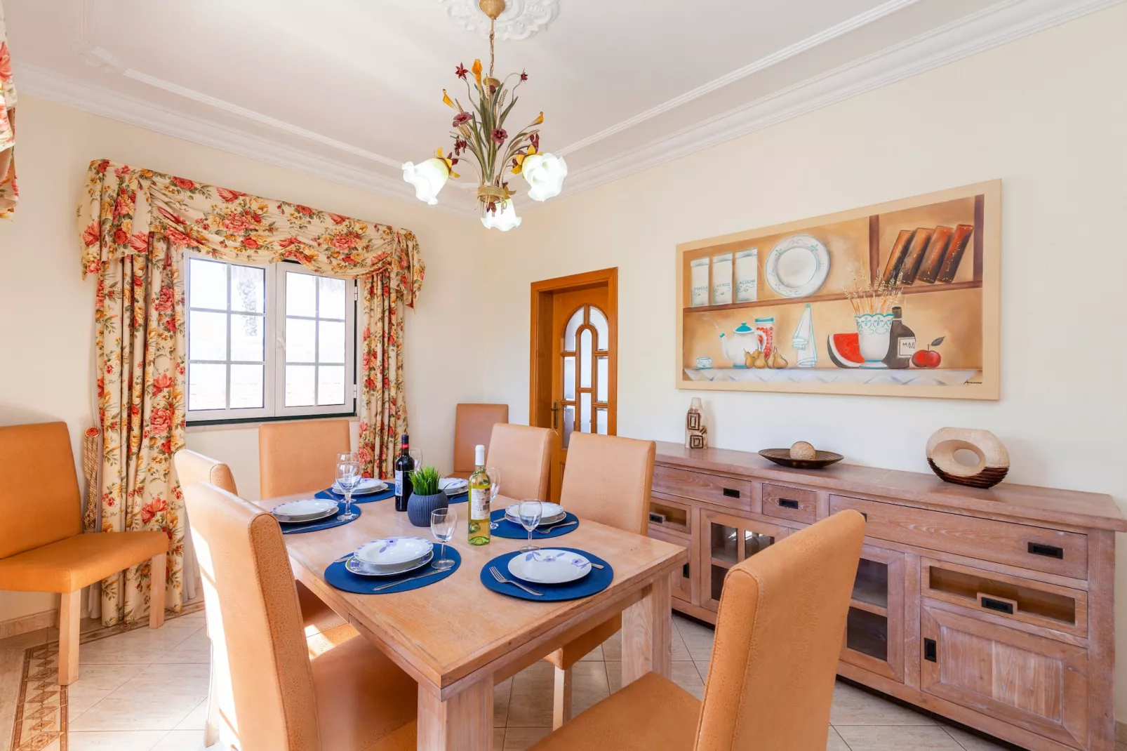 Villa Agadir-Eetkamer