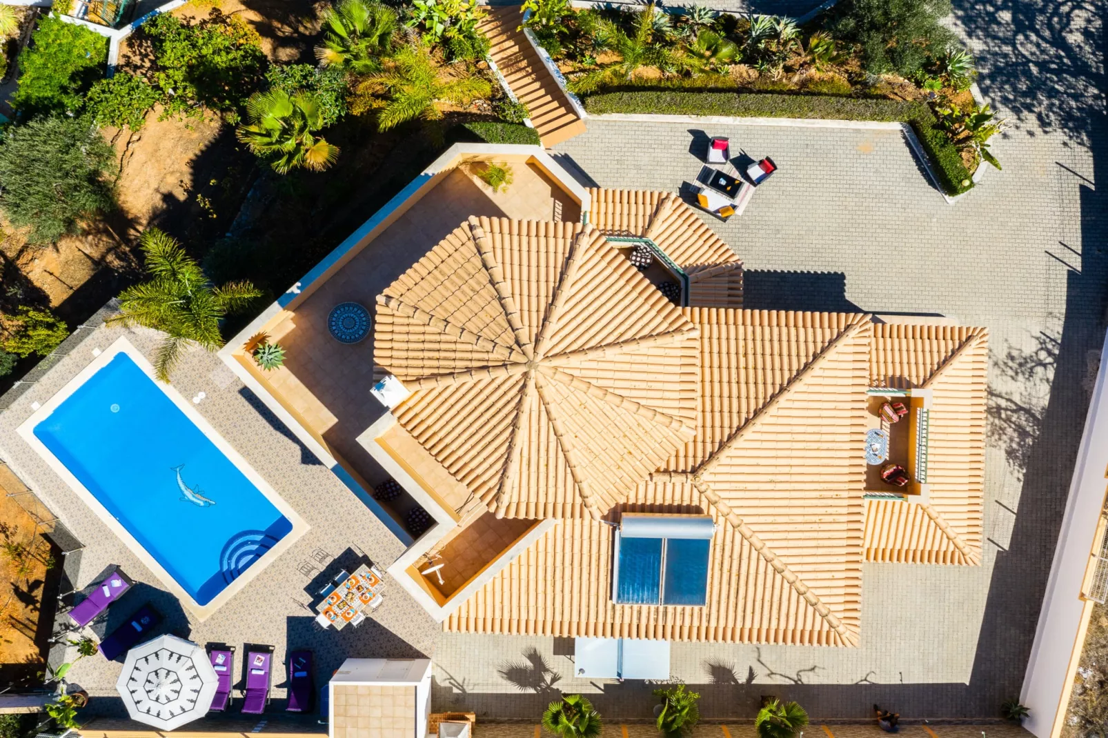 Villa Culebra-Gebieden zomer 1km