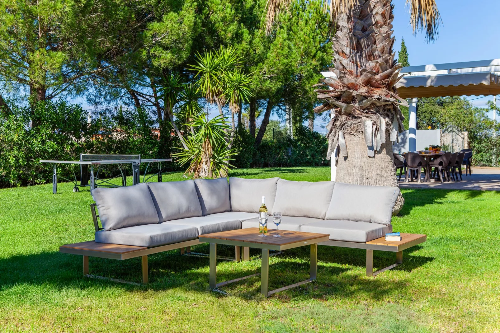 Villa Peace-Tuinen zomer