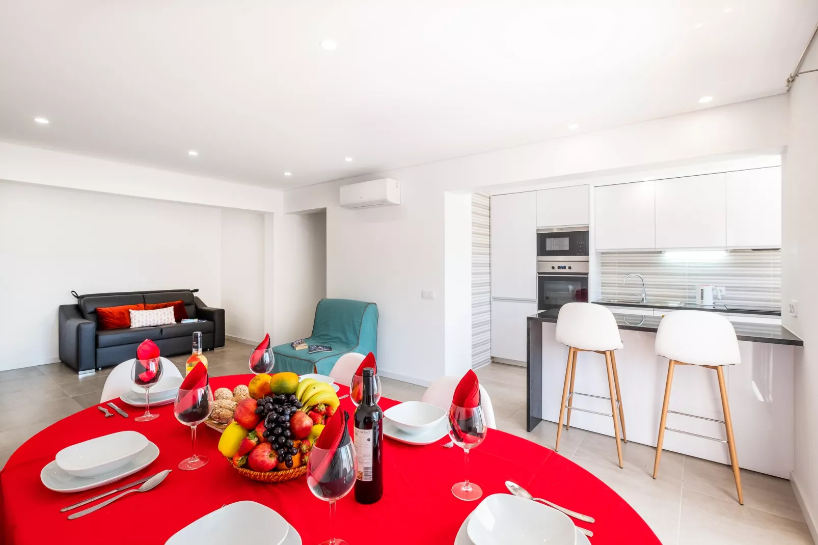 Apartment Brisbane-Woonkamer