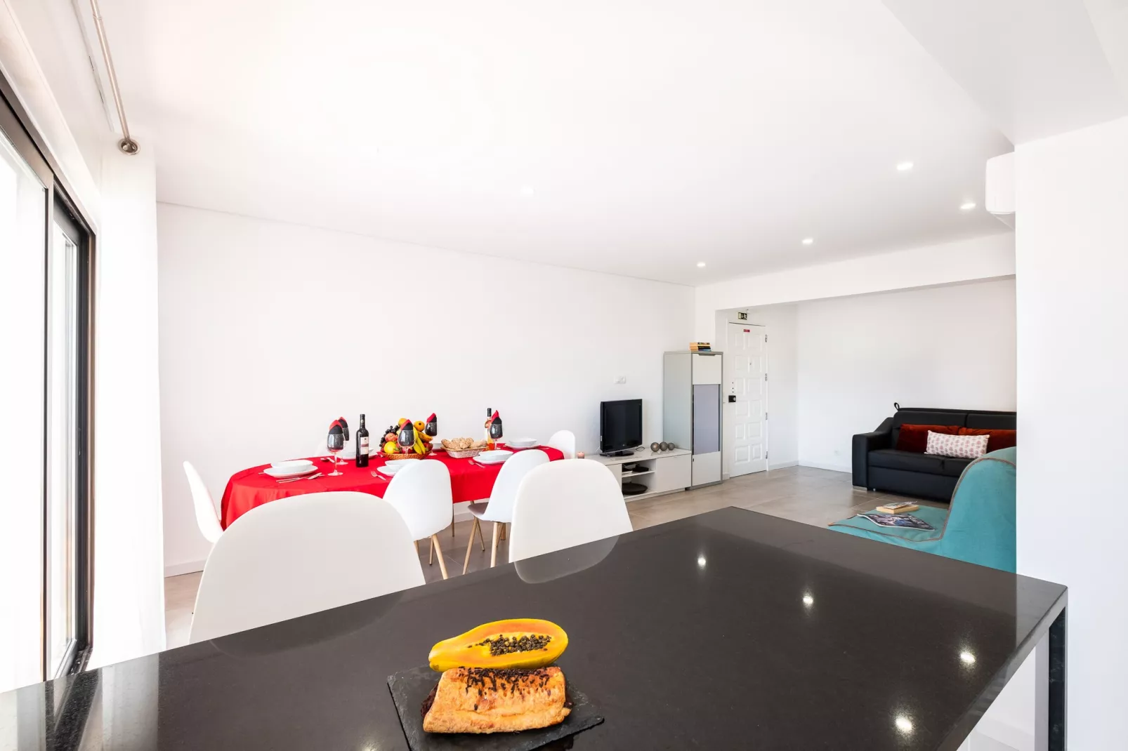 Apartment Brisbane-Eetkamer