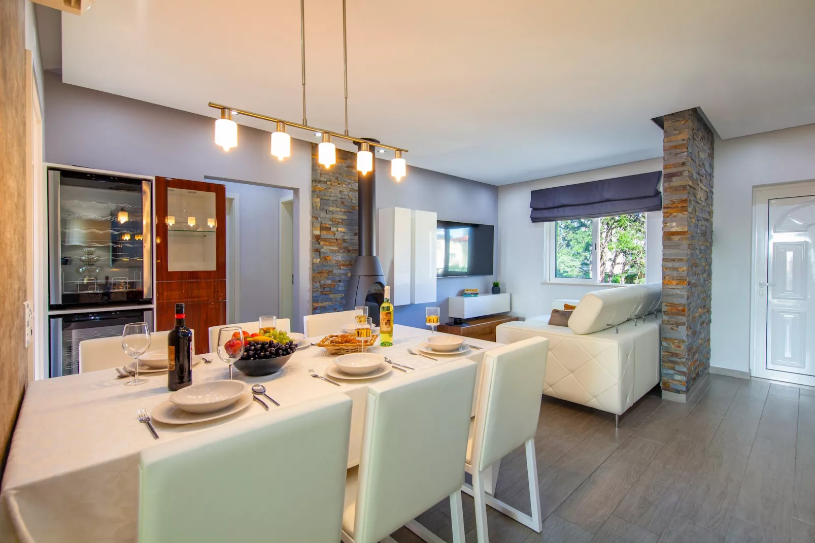 Apartment Oasis Diamond-Eetkamer