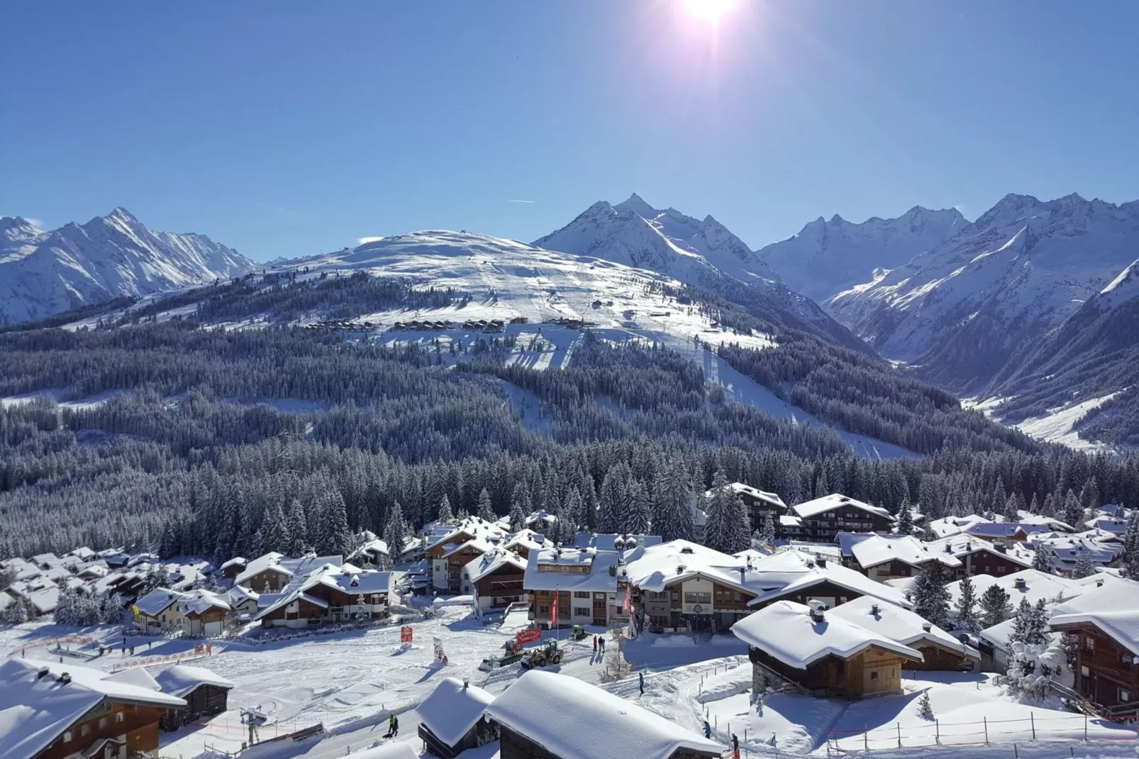 Chalet Verialta-Buitenkant zomer