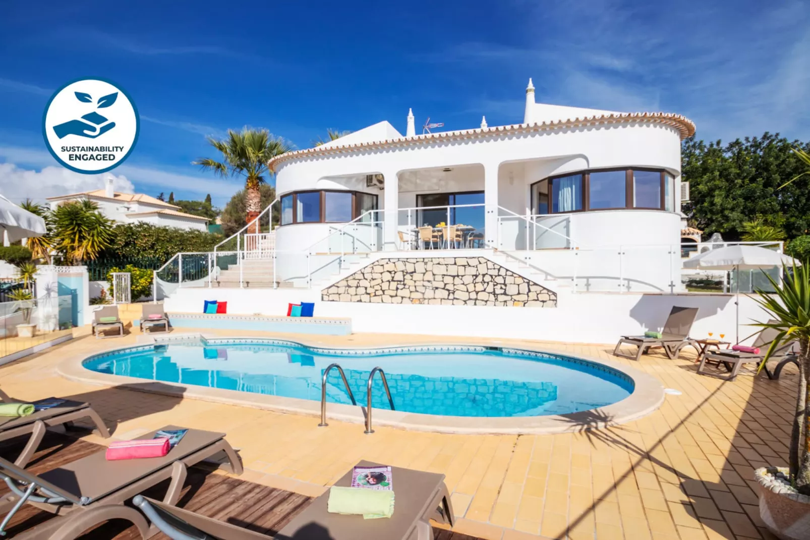 Villa Saint John-Buitenkant zomer