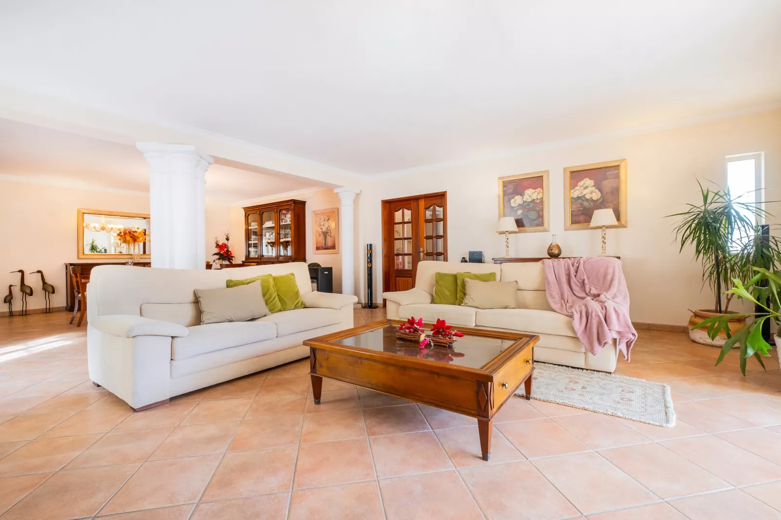 Villa Punta Cana-Woonkamer