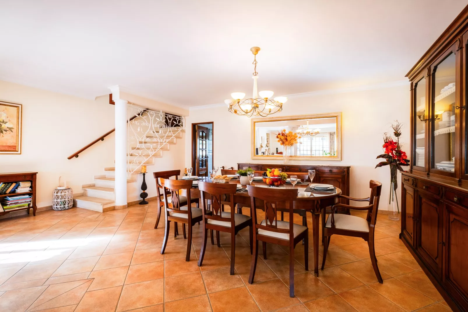 Villa Punta Cana-Eetkamer