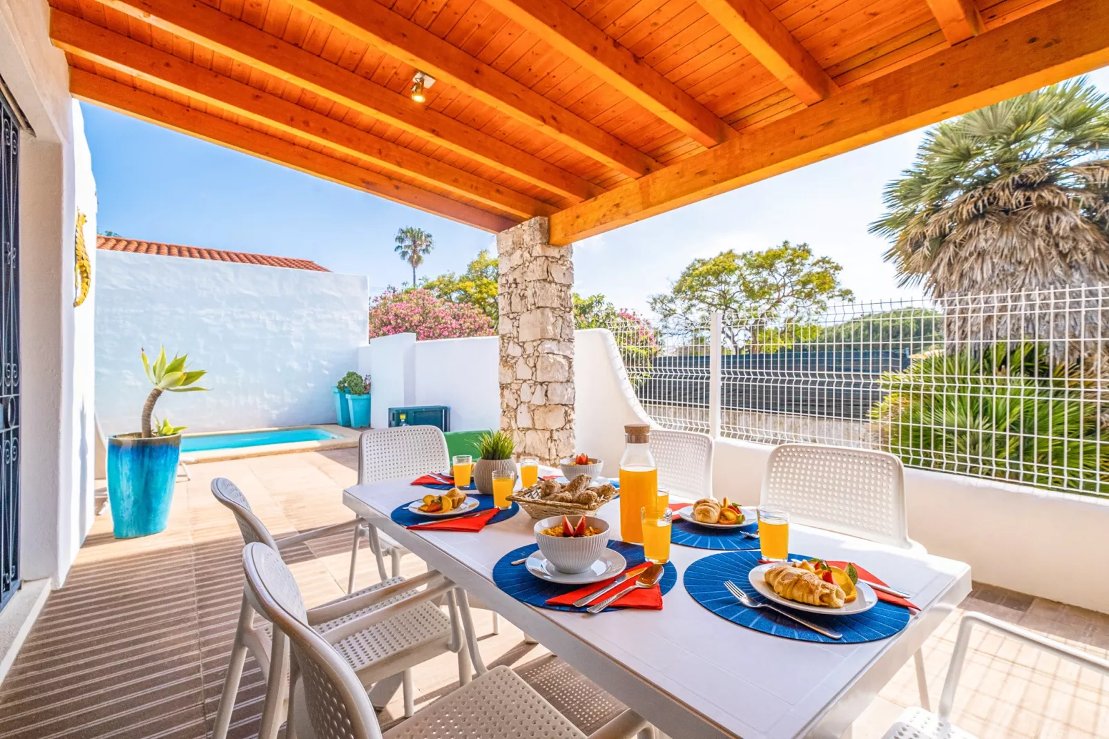 Villa Belize-Terrasbalkon