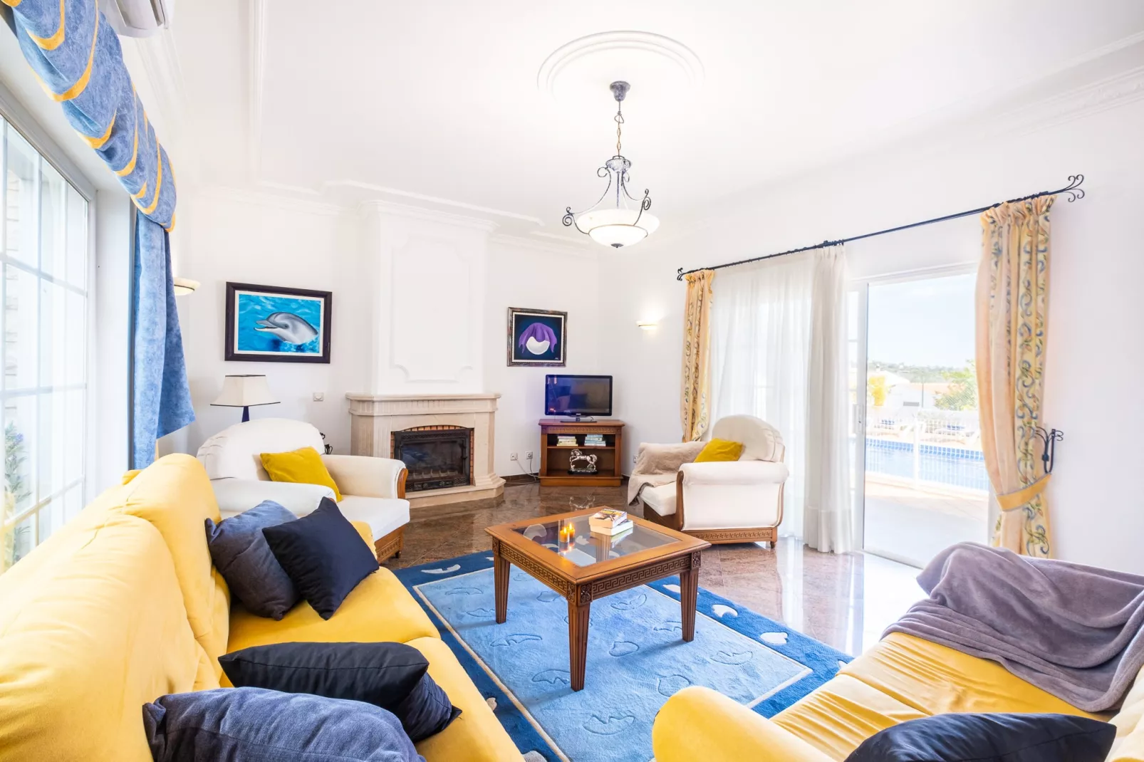 Villa Rose Bay-Woonkamer