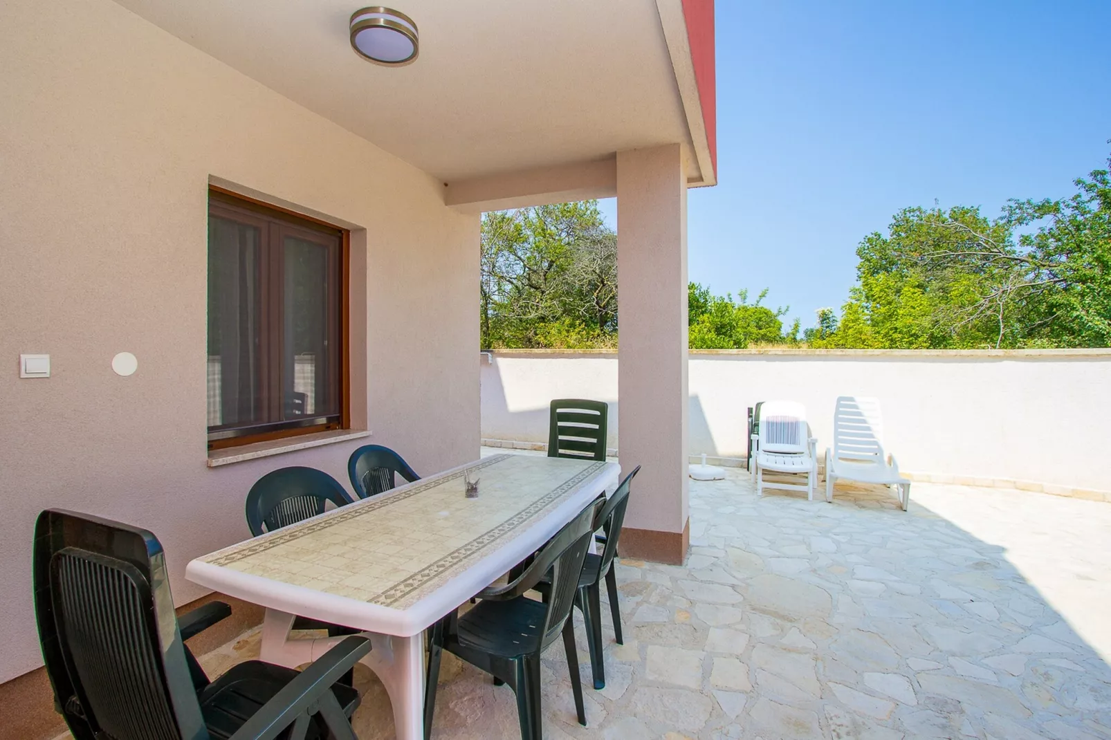 Casa Racchi / Veliki-Terrasbalkon
