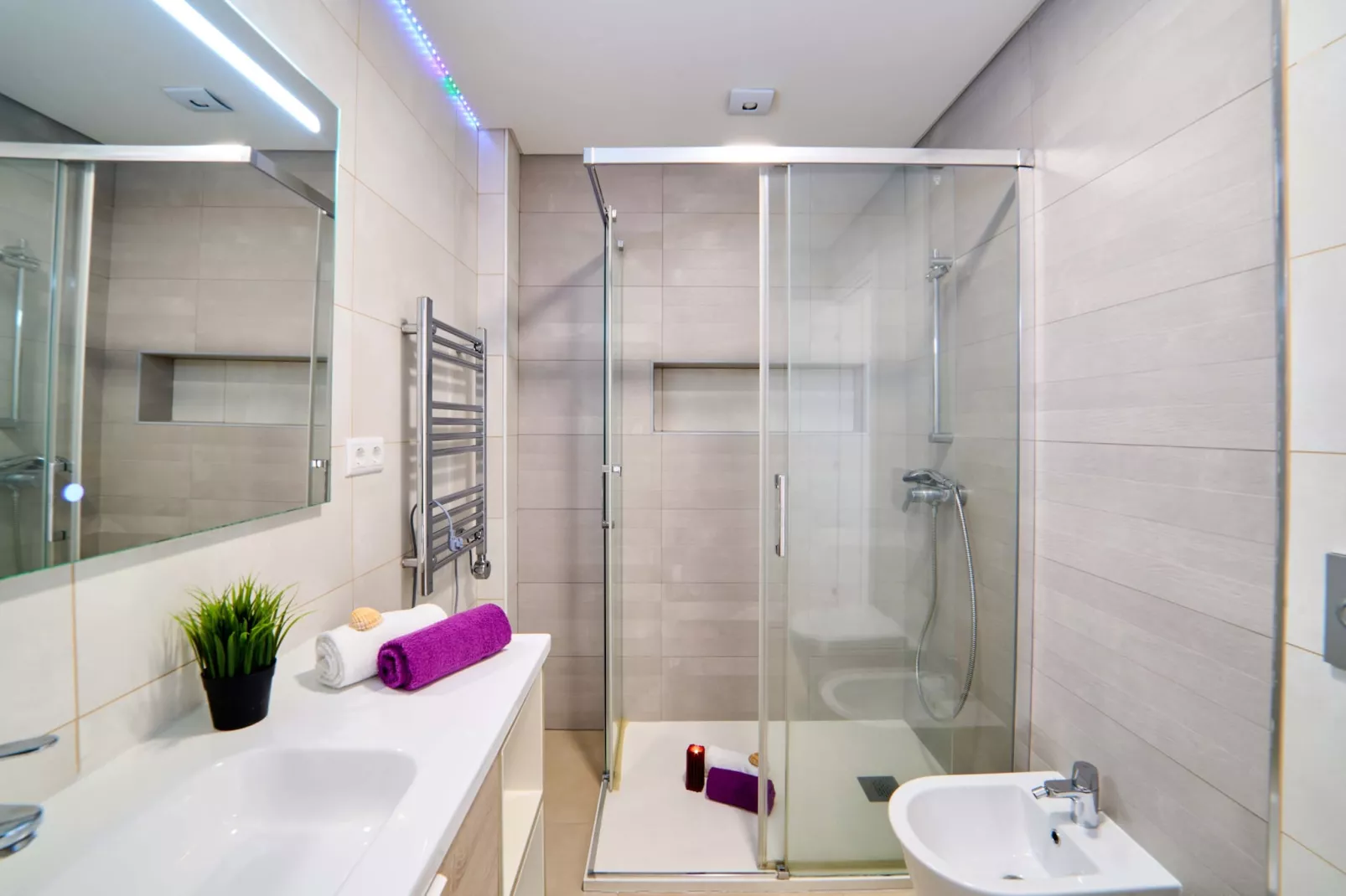 Apartment Paraná-Badkamer