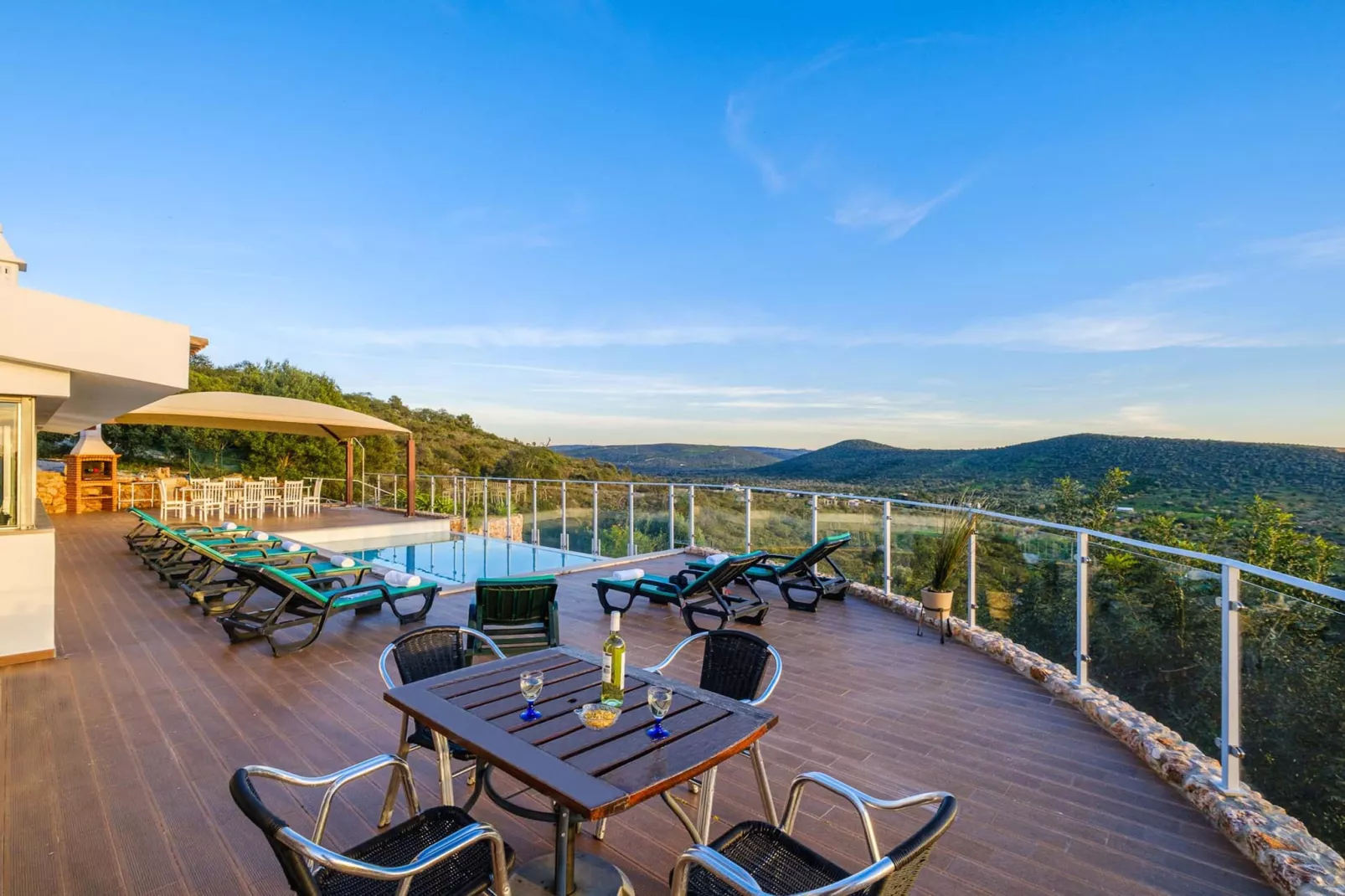 Villa Alte Springs-Terrasbalkon