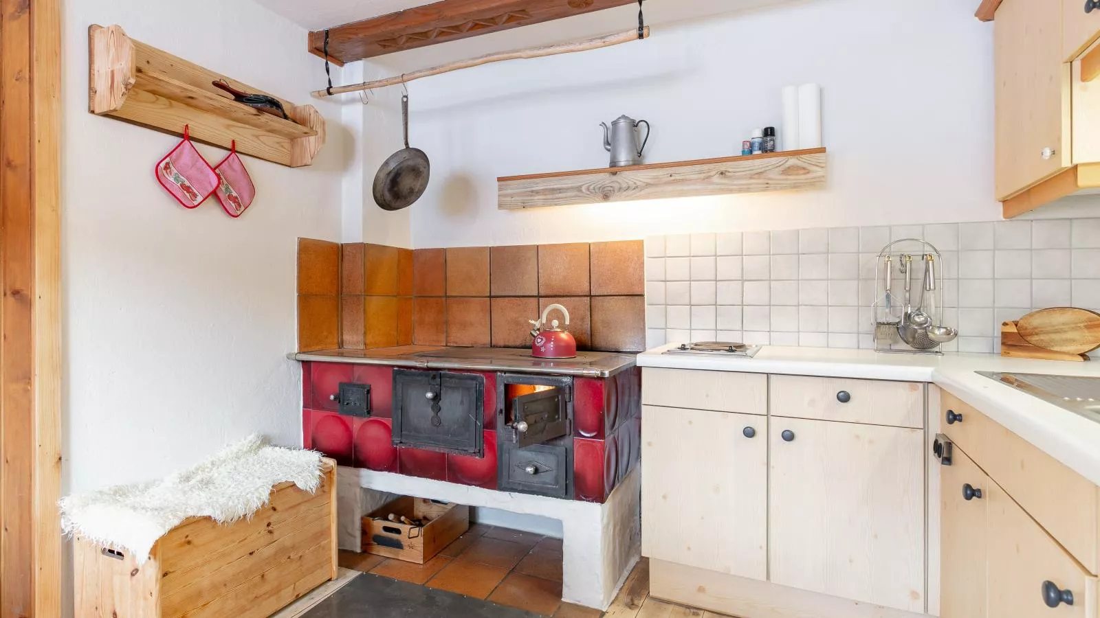 Sonnenhütte unten-Keuken